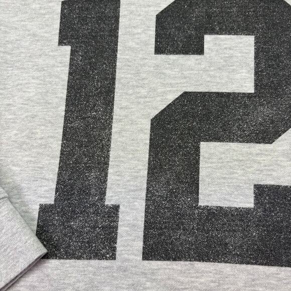 Aaron Rodgers #12 NFLPA Player Issued Crewneck Sweatshirt FANATICS Gray XXL 2XL - Picture 6 of 8
